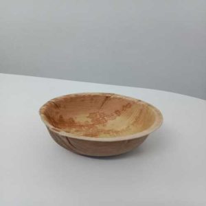 Eco-Friendly Disposable Areca Leaf 5 Inchi Round Plate
