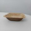 Eco-friendly disposable deep square palm bowls