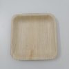 Eco-Friendly Disposable Areca Leaf 6 Inchi Square Plate