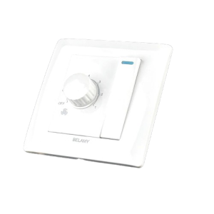 Belamy White Fan Dimmer With Switch | BELAMY