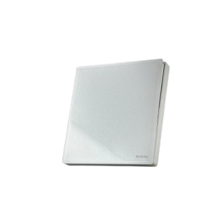 Belamy White 1 Gang 1 Way Switch | BE-Glass White