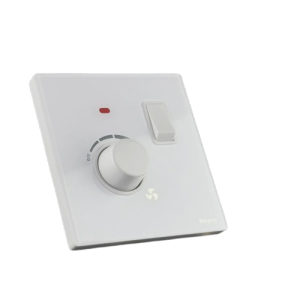 Belamy White 1 Dimmer With Switch | BE- Glass White