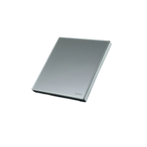 Belamy 1 Gang 1 Way Switch | BE-Glass Gray
